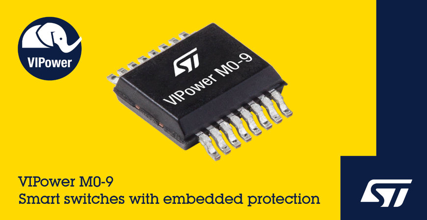 STMicroelectronics unveils scalable, feature-rich high side drivers for automotive applications